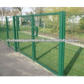 Farm area enclosure wire mesh fence and gate